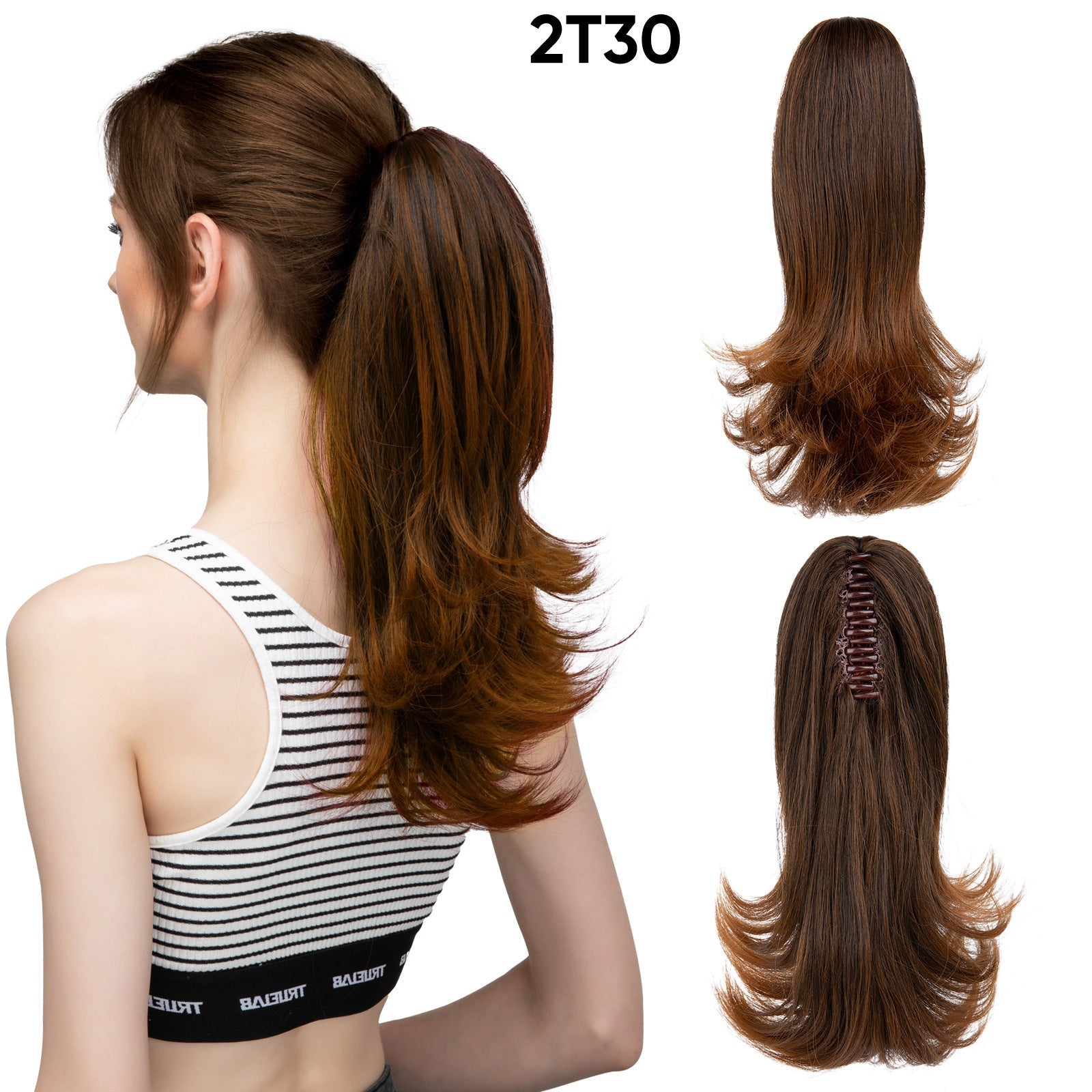 JMT-546314 Silk Wig for Women - Long Slightly Curly and Short Curly Styles, High-Temperature Fiber, Multiple Colors Available