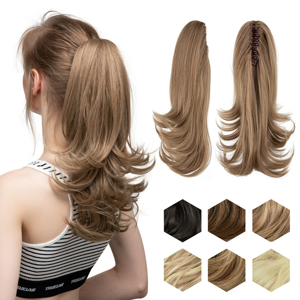 JMT-546314 Silk Wig for Women - Long Slightly Curly and Short Curly Styles, High-Temperature Fiber, Multiple Colors Available