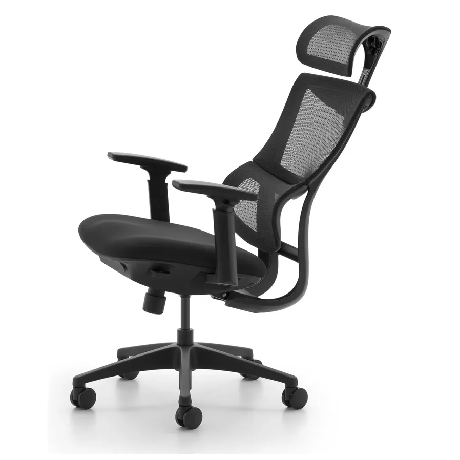 JMT-546698 Ergonomic Mesh Office Gaming Chair with Adjustable Headrest and Contemporary Design
