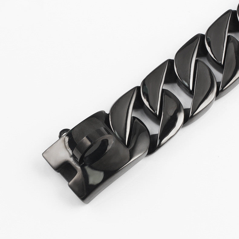 JMT-546762 Stainless Steel Dog Chain Collar with Leash for Large Dogs