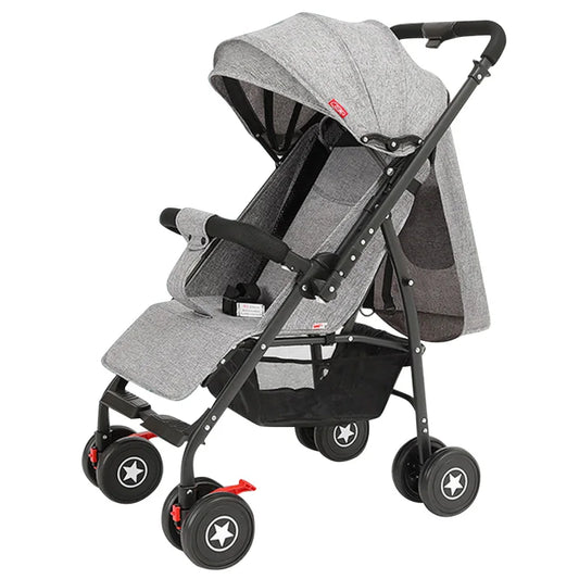 JMT-546954 Compact Folding Lightweight Baby Stroller Pushchair for Infants - Travel Buggy with Umbrella Design