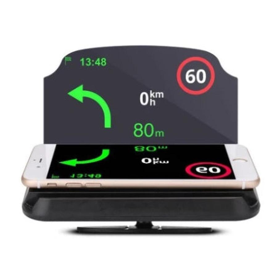JMT-546954 Smartphone Head-Up Display Navigation Bracket with Adjustable Angle and Strong Suction Cup