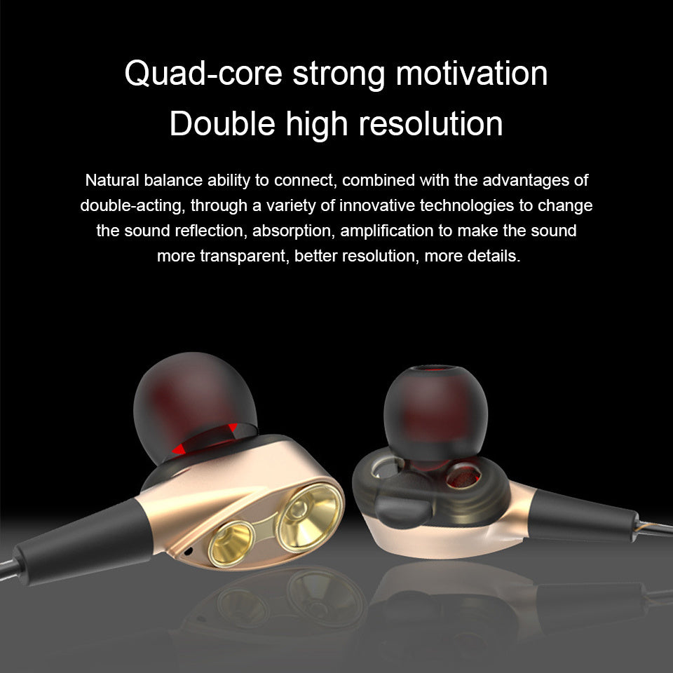 JMT-547082 Versatile 10mm Wired and Wireless Earphones with Microphone - Available in Pure White, Black, and Gold