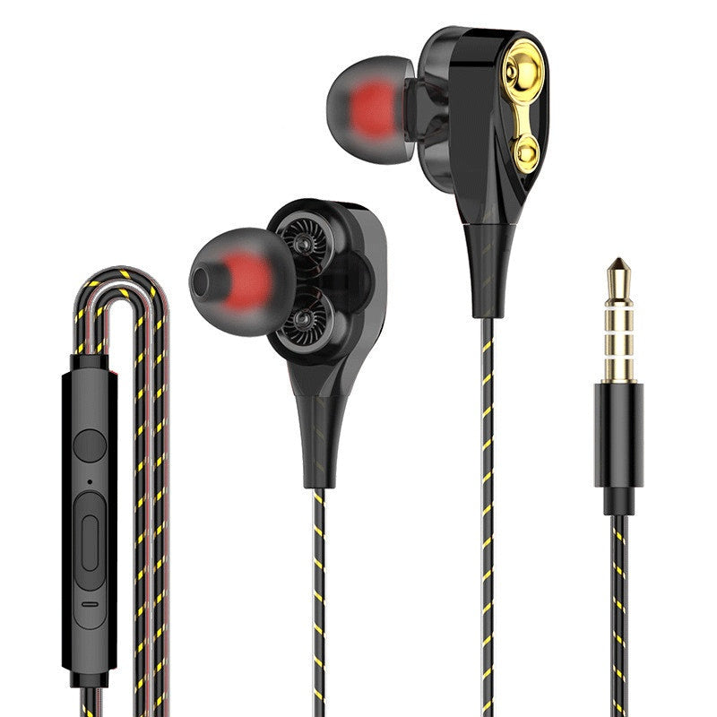 JMT-547082 Versatile 10mm Wired and Wireless Earphones with Microphone - Available in Pure White, Black, and Gold
