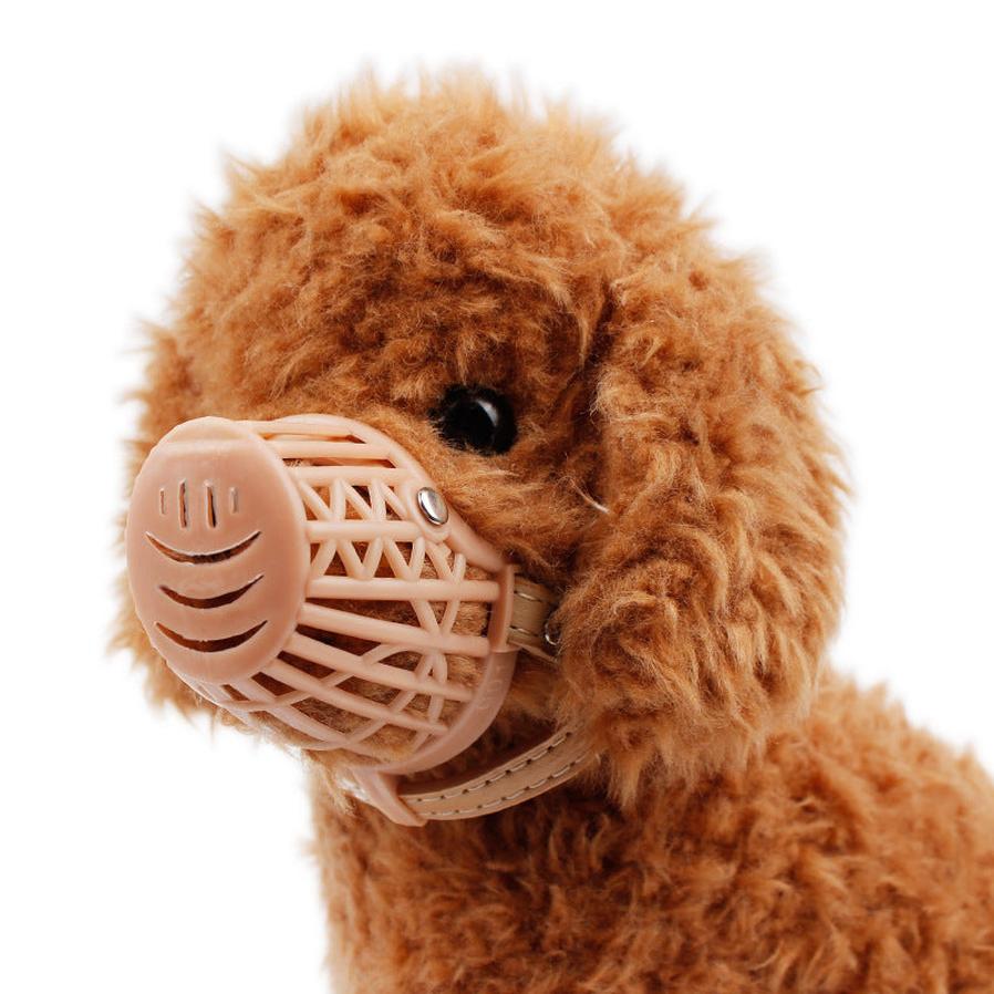 JMT-547274 Adjustable Plastic Dog Muzzle Basket for Preventing Biting and Barking - Size 1-7, Eco-Friendly PE Material