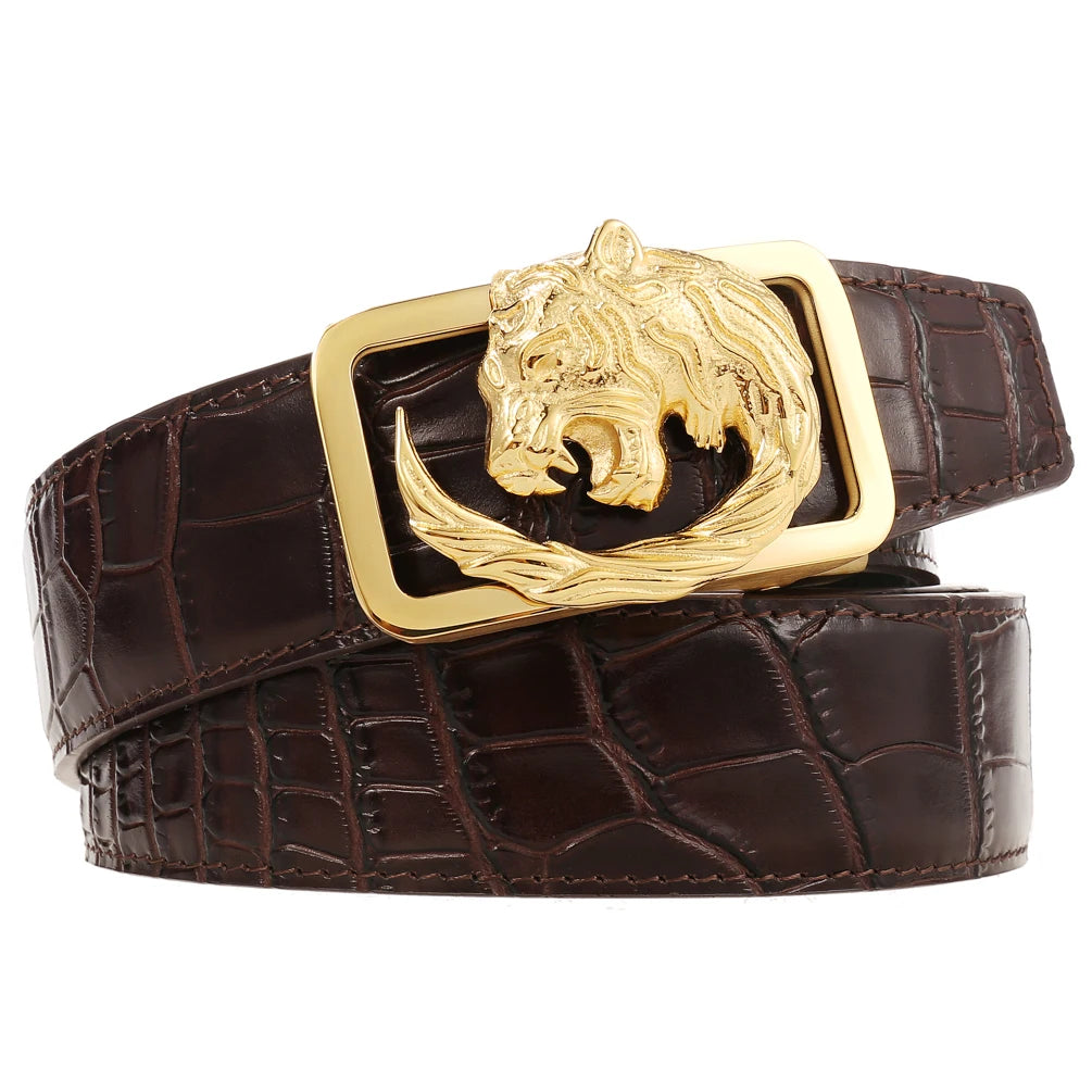 JMT-547850 Personalised Stainless Steel and Leather Belt for Custom Fit