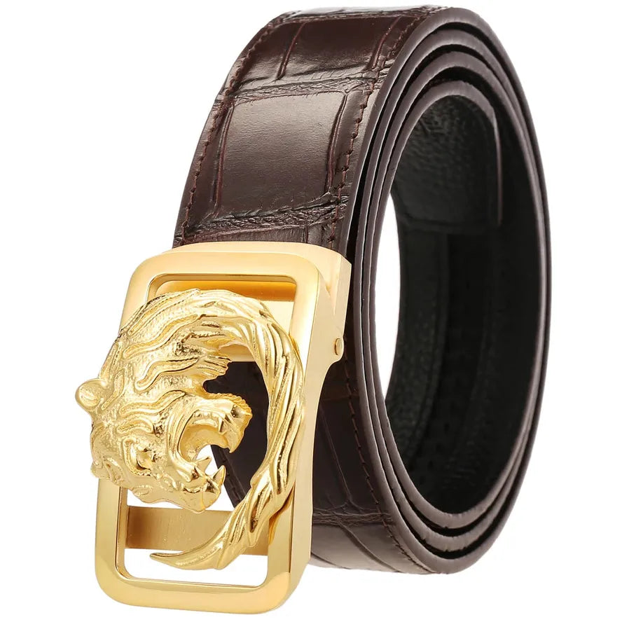 JMT-547850 Personalised Stainless Steel and Leather Belt for Custom Fit
