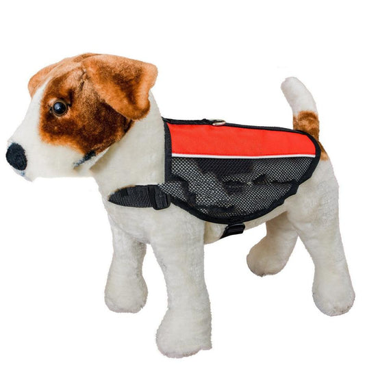 JMT-548426 Breathable Mesh Pet Waistcoat with Adjustable Chest Strap - Available in Multiple Sizes and Colors