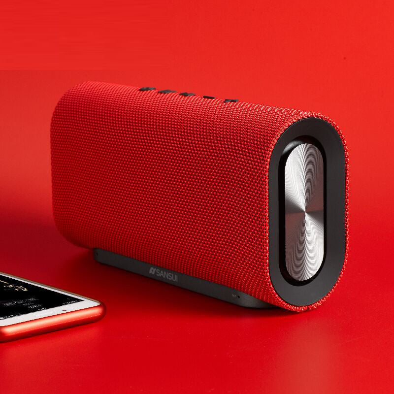 JMT-548426 Portable Wireless Bluetooth Speaker with Subwoofer and 8-Hour Battery Life