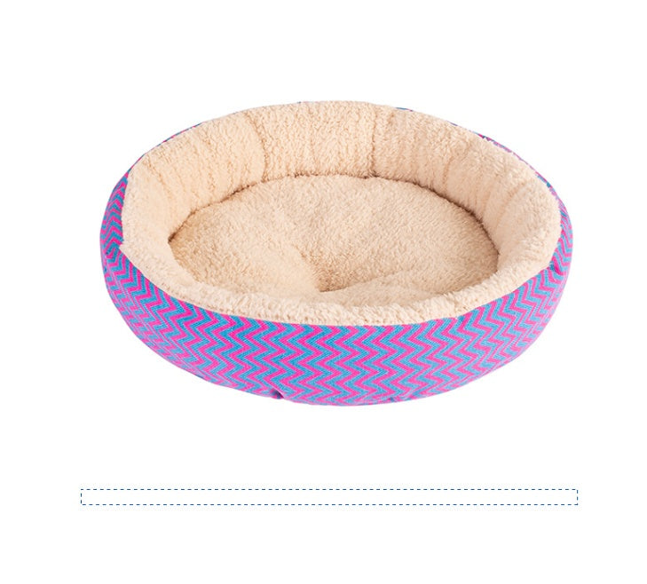 JMT-548554 Pet Litter Mat Made with Canvas, Shu Cotton Velvet, and 3D PP Cotton
