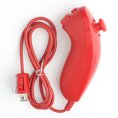 JMT-548554 Wii Console Left and Right Gamepad with Rubber Sleeve and Hand Strap