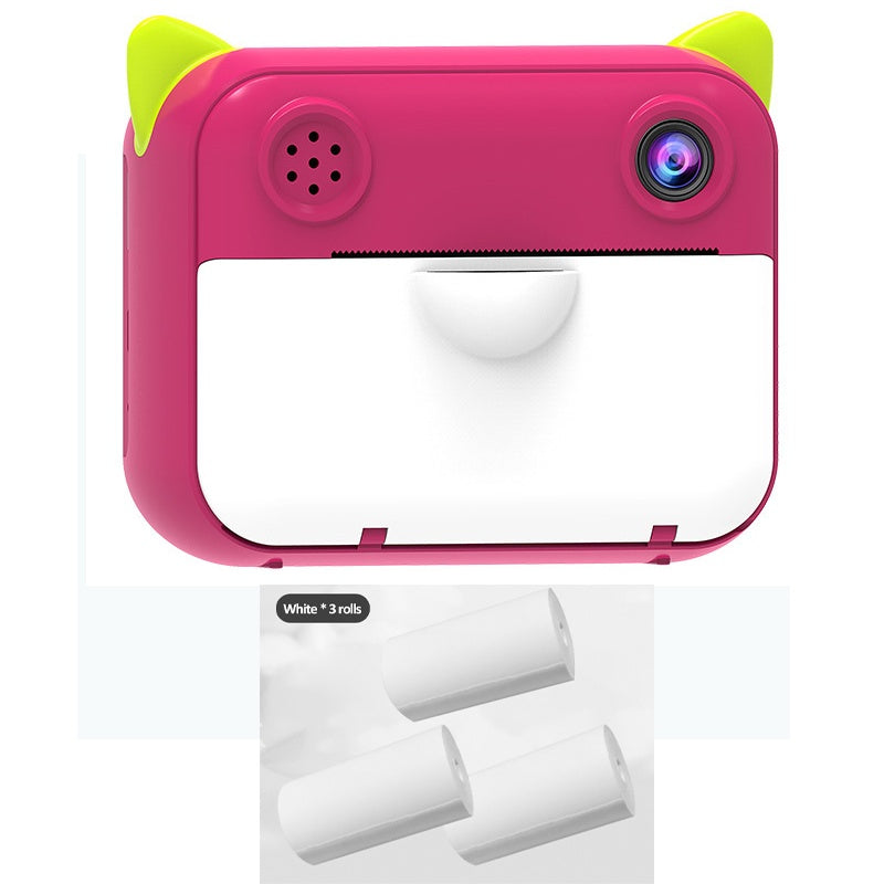 JMT-548618 Rechargeable Thermal Printing Camera for Kids - Photo & Video, Available in Blue, Pink, Red