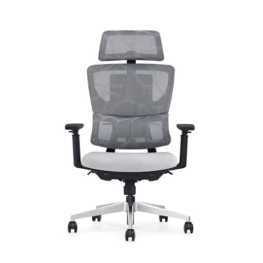 JMT-549002 Ergonomic Office Chair with Adjustable Headrest and Swivel Base for Comfort & Support