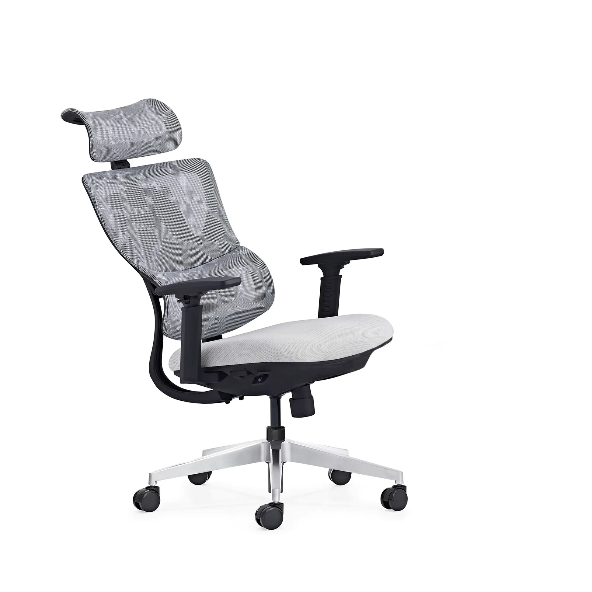 JMT-549002 Ergonomic Office Chair with Adjustable Headrest and Swivel Base for Comfort & Support