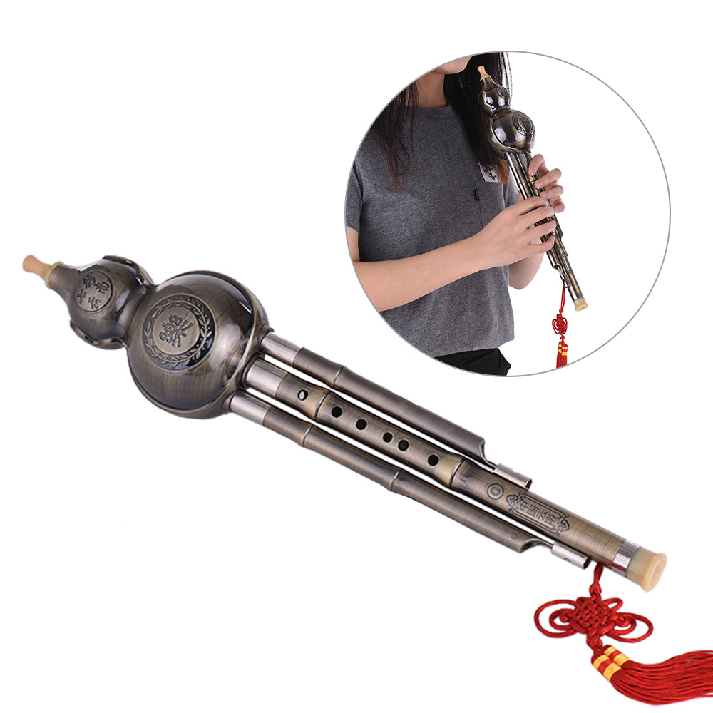 JMT-549130 C Tone Hulusi Traditional Musical Instrument with Authentic Sound