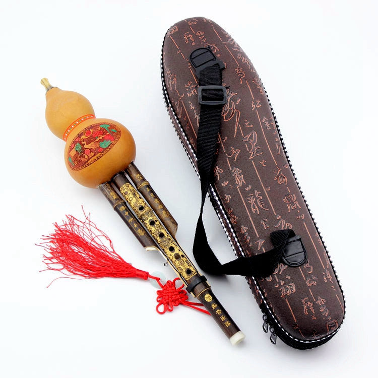 JMT-549130 C Tone Hulusi Traditional Musical Instrument with Authentic Sound