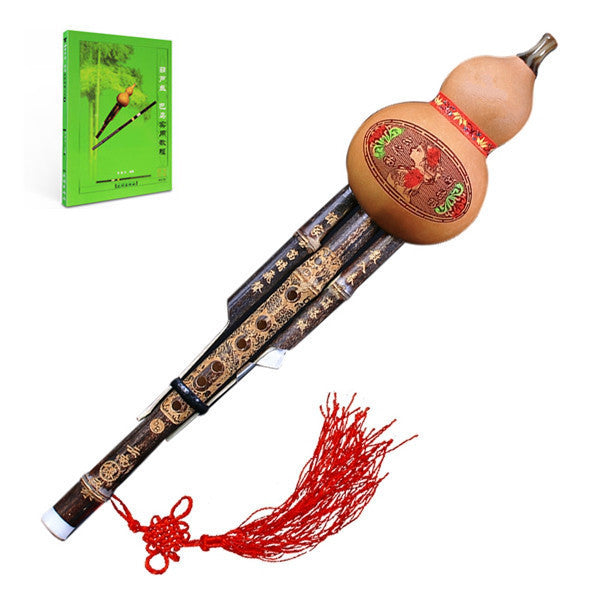 JMT-549130 C Tone Hulusi Traditional Musical Instrument with Authentic Sound