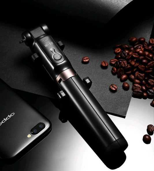 JMT-549258 Aluminum Alloy Bluetooth Selfie Stick Tripod with Remote Control for Mobile Phones