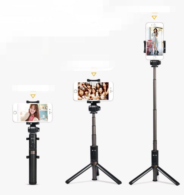 JMT-549258 Aluminum Alloy Bluetooth Selfie Stick Tripod with Remote Control for Mobile Phones