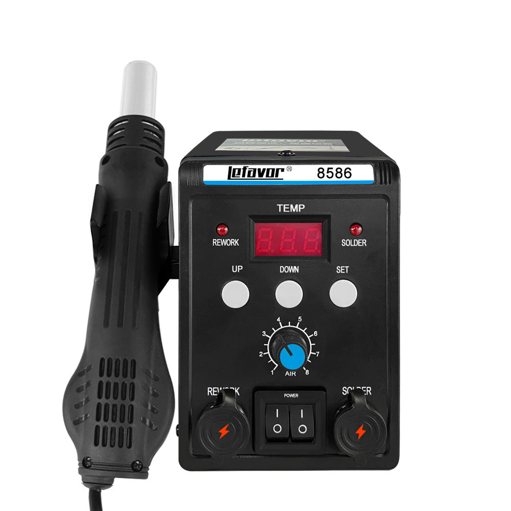 JMT-549578 Digital Temperature Control Hot Air Welding Station with Overheat Protection, 220V Voltage