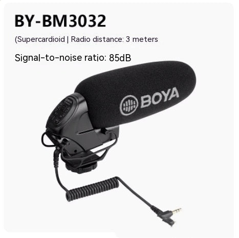 JMT-549578 Super Cardioid Directional Microphone Set - Models BY-BM3031, BY-BM3030, BY-BM3032, BY-BM3051S, Frequency Range 20Hz-20KHz