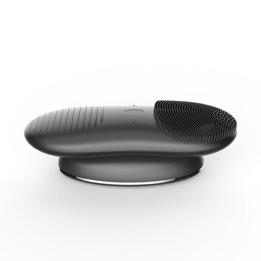 JMT-549642 Silicone Ultrasonic Electric Face Washer with 7-Level Waterproof Technology and Vibrating Cleaning Action