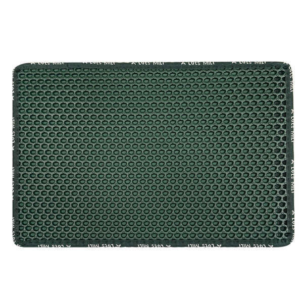 JMT-549706 Double Layer Rice-Shaped Cat Litter Mat - Waterproof EVA Design for Effective Litter Trapping and Easy Cleaning