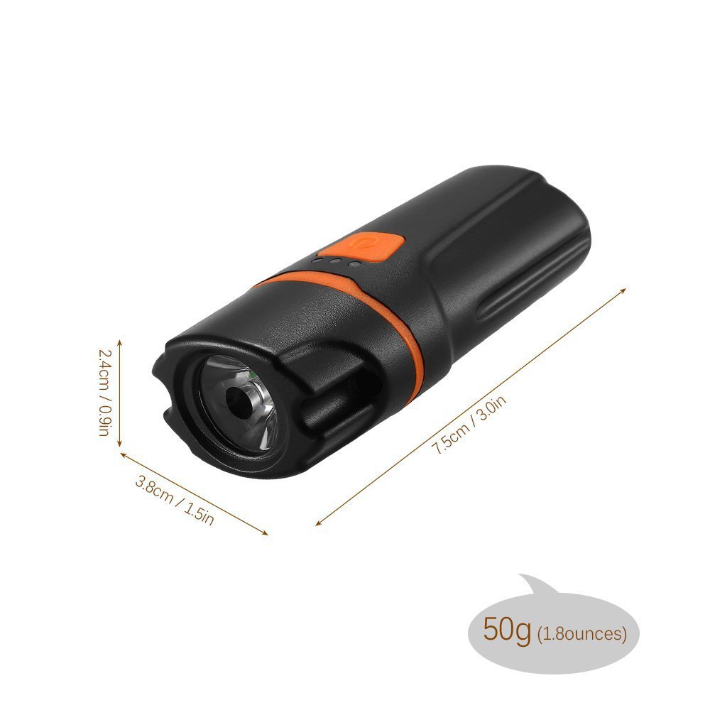 JMT-550602 USB Rechargeable Bicycle Headlight for Mountain Biking