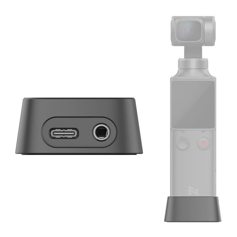 JMT-550922 FIMI PALM Gimbal Camera Type-C Charging Base with 3.5mm Audio Adapter