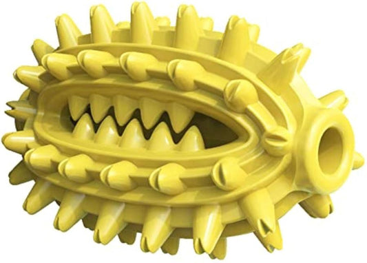 JMT-551370 Durable Dog Toothbrush Chew Toy for Medium to Large Dogs - Cactus Design for Dental Care and Cleaning