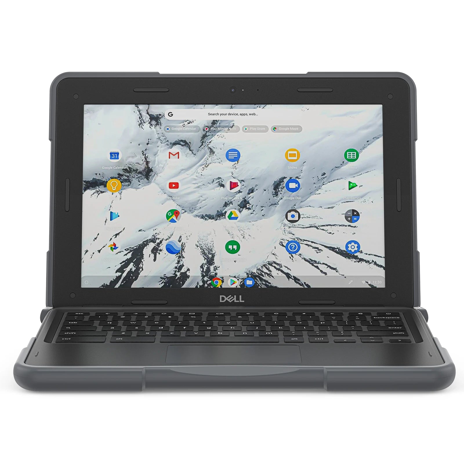JMT-551370 Shockproof Hard Case for Dell Chromebook 11 3100/3110 with Cooling Holes and Durable PC Material