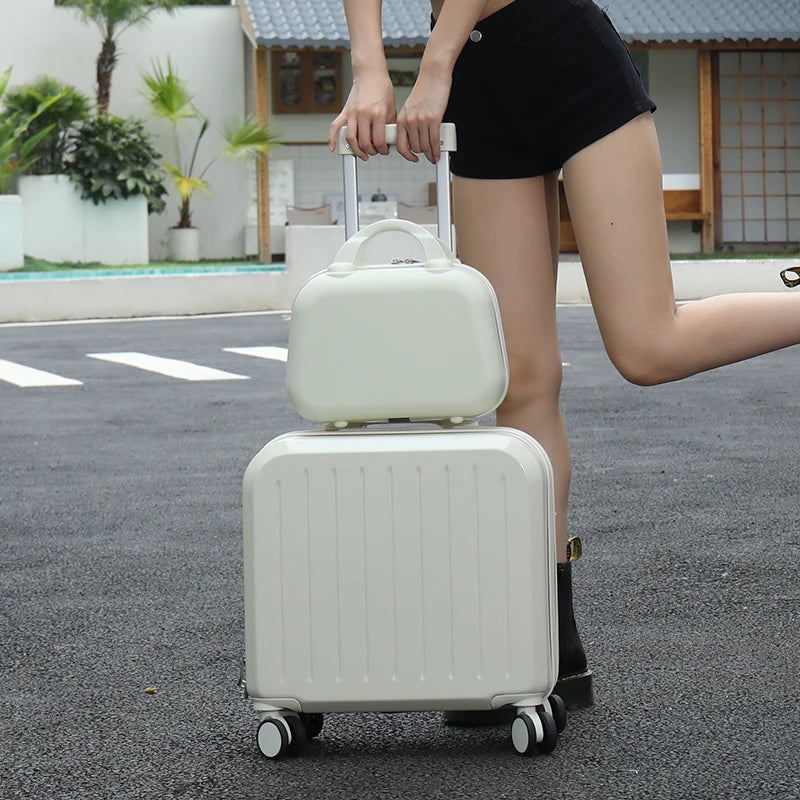 JMT-551434 Kids' Lightweight Carry-On Suitcase with USB Port and Phone Holder