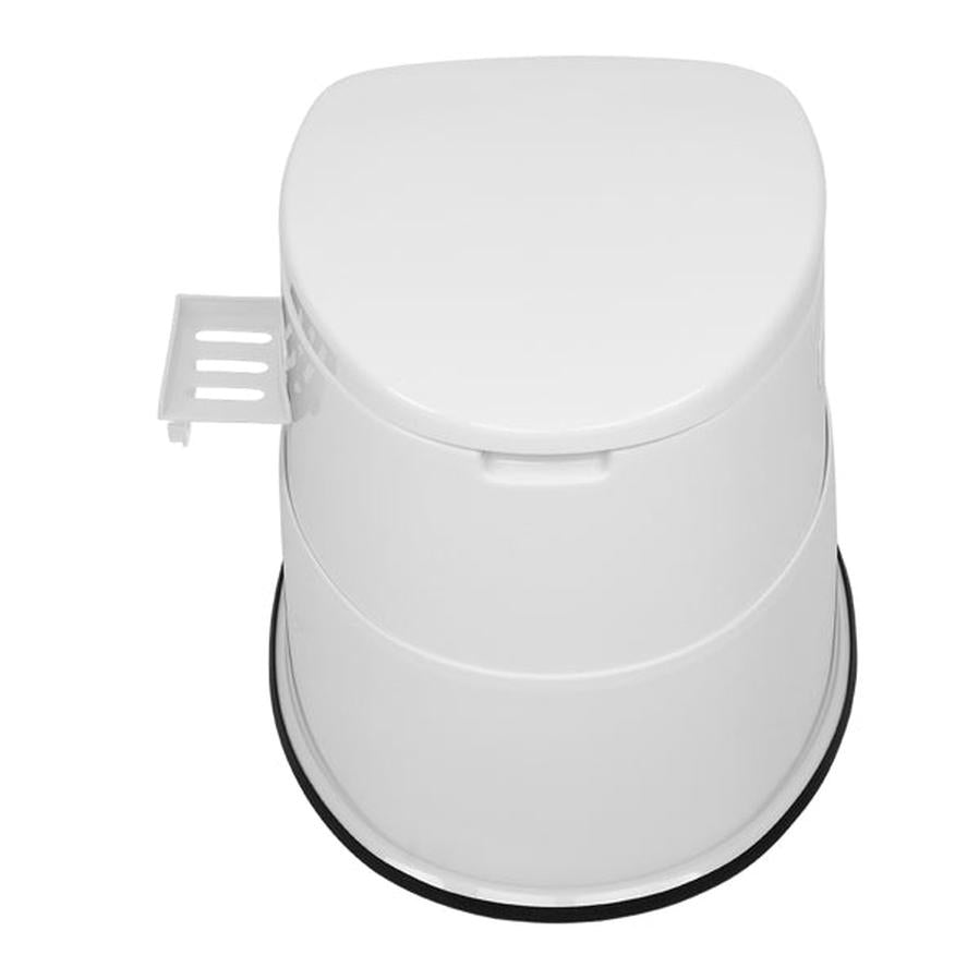 JMT-551434 White Outdoor Toilet with Anti-Slip Pad for Enhanced Safety and Stability