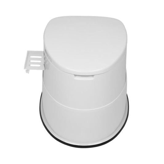JMT-551434 White Outdoor Toilet with Anti-Slip Pad for Enhanced Safety and Stability