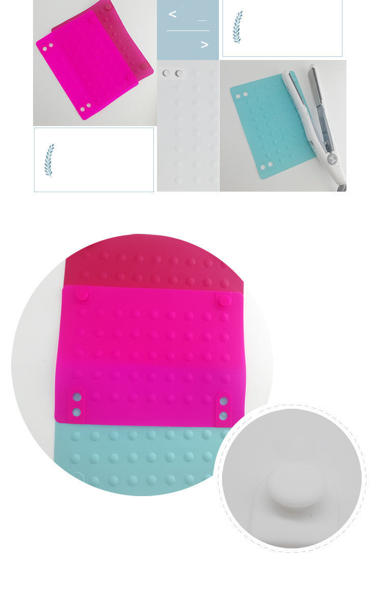 JMT-551690 Non-Slip Silicone Heat Insulation Pad - Multi-Color Options Available