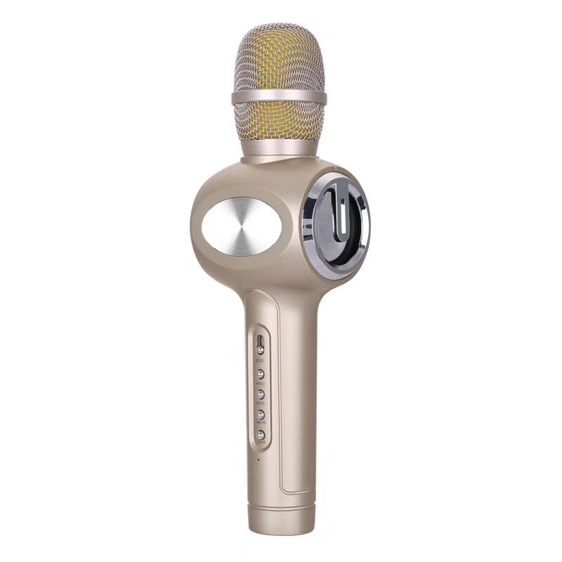 JMT-551882 Capacitive Mobile Microphone with Echo Reverberation, 5W Dual Output, 2000mAh Battery