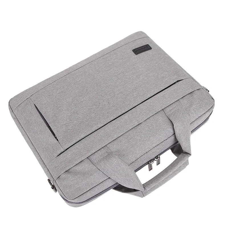 JMT-553418 Customizable Laptop Shoulder Bag with Pocket - Fits 14 and 15 Inch Devices