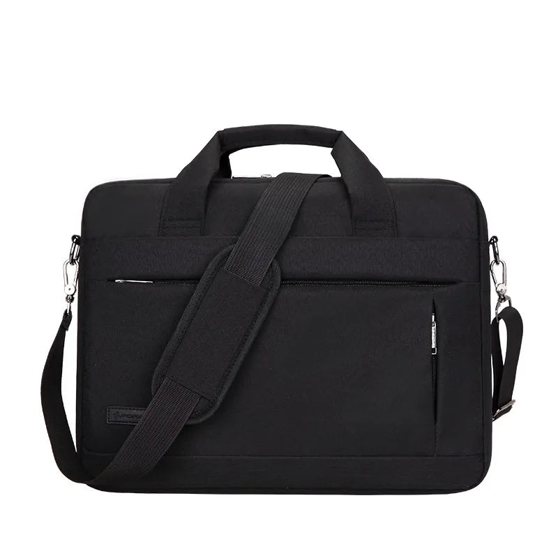 JMT-553418 Customizable Laptop Shoulder Bag with Pocket - Fits 14 and 15 Inch Devices
