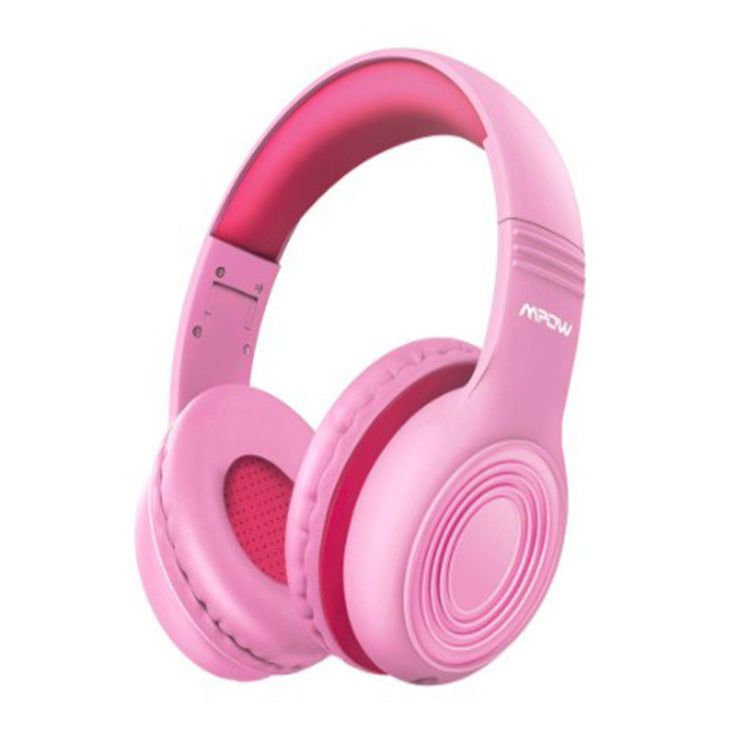 JMT-553674 Lightweight Folding Children's Headset with Microphone and 3.5mm Audio Plug