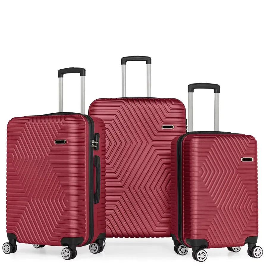 JMT-553738 Lightweight 28 Inch Spinner Luggage Set with 4 Wheels for Effortless Travel