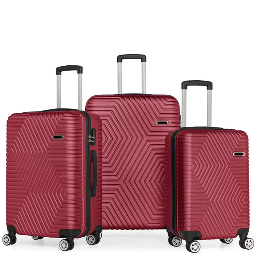 JMT-553738 Lightweight 28 Inch Spinner Luggage Set with 4 Wheels for Effortless Travel
