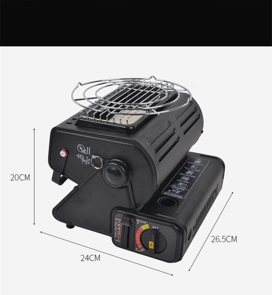 JMT-553738 Multifunctional Camping Tent Heater and Roasting Stove
