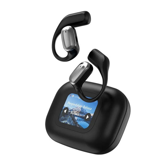 JMT-553866 AI Translation Bluetooth Headset with Color Screen and Long Battery Life, LED Indicator, Simultaneous Interpretation