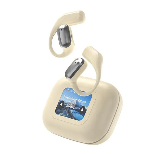 JMT-553866 AI Translation Bluetooth Headset with Color Screen and Long Battery Life, LED Indicator, Simultaneous Interpretation