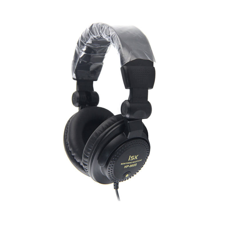 JMT-554506 Professional Fully Enclosed Recording Monitor Headphones with 3m Cable - Black, 200mW Maximum Power
