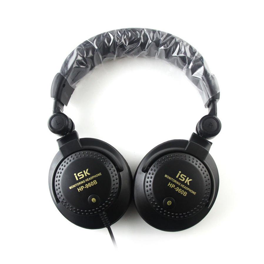 JMT-554506 Professional Fully Enclosed Recording Monitor Headphones with 3m Cable - Black, 200mW Maximum Power