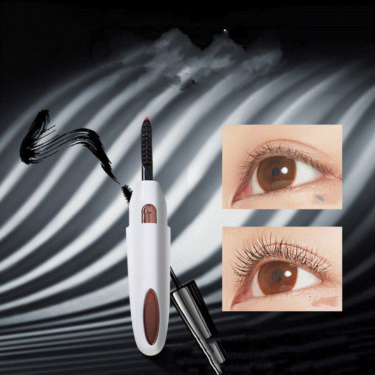 JMT-554634 Electric Rechargeable Eyelash Curler - Black & White Color Options, Effortless Curling Technology