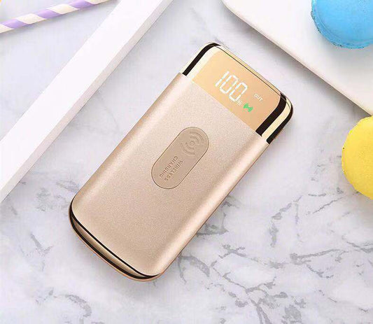 JMT-555018 20,000mAh Wireless Power Bank with Multi-Port Output and LCD Display