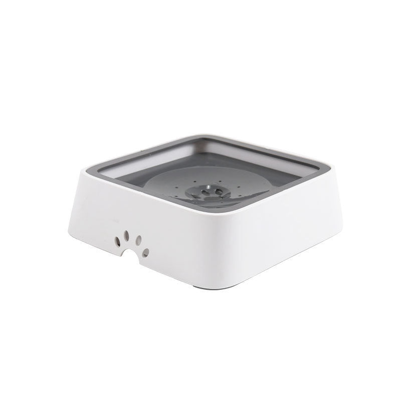 JMT-555018 2L Pet Water Basin with Anti-Overflow Floating Bowl and Slow Water Inlet Design