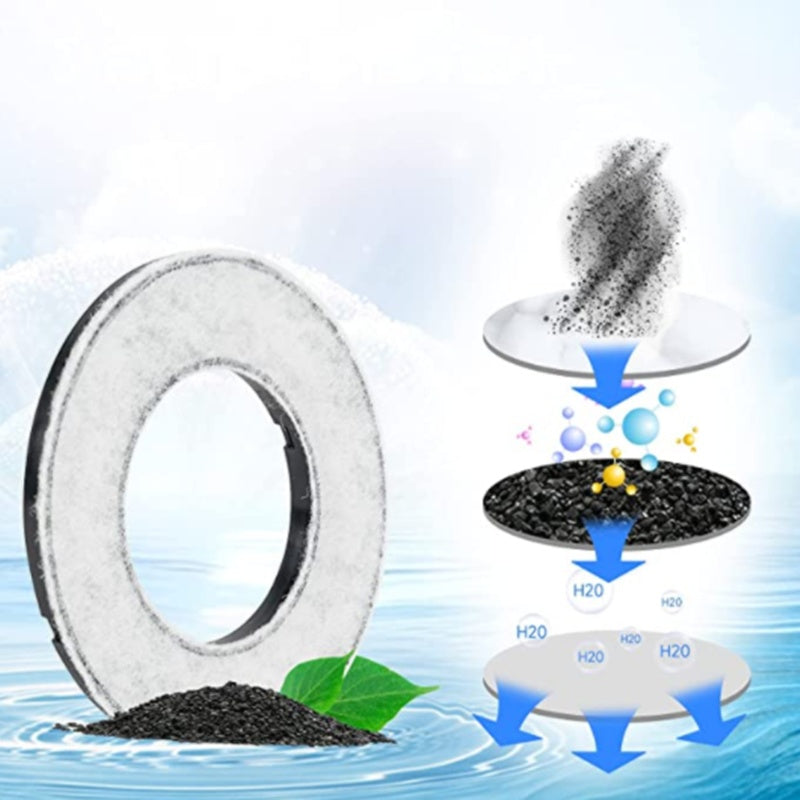 JMT-555018 2L Pet Water Basin with Anti-Overflow Floating Bowl and Slow Water Inlet Design